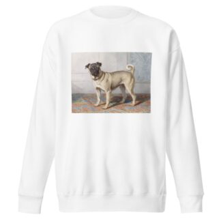 Portrait of Edwin vom Rath’s Pug by Conradijn Cunaeus Sweatshirt