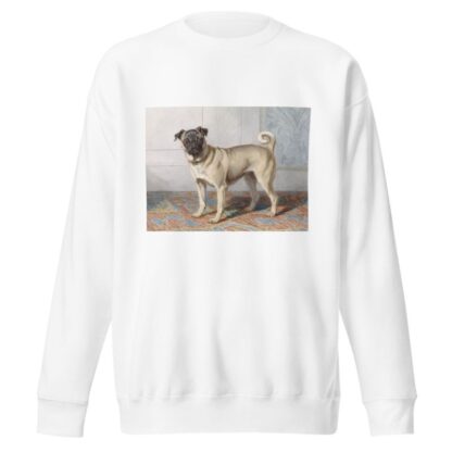 Portrait of Edwin vom Rath’s Pug by Conradijn Cunaeus Sweatshirt