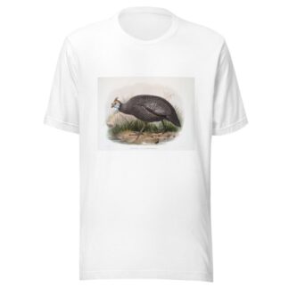 Numida ptilorhyncha. by Joseph Smit T-Shirt