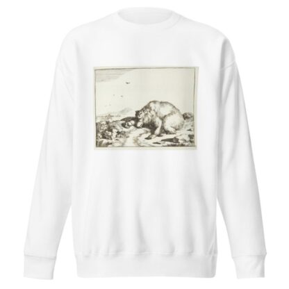 Liggende bjørn med en udstrakt pote by Marcus de Bye Sweatshirt