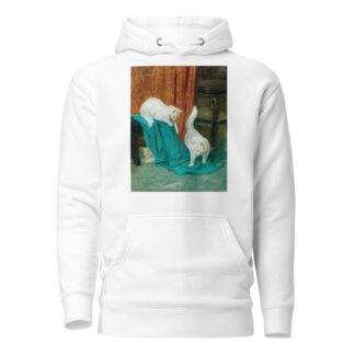 Cats Playing by Arthur Heyer Hoodie