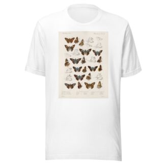 Insecta Lepidoptera-Rhopalocera Pl 106 by Frederick DuCane Godman T-Shirt