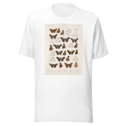 Insecta Lepidoptera-Rhopalocera Pl 106 by Frederick DuCane Godman T-Shirt