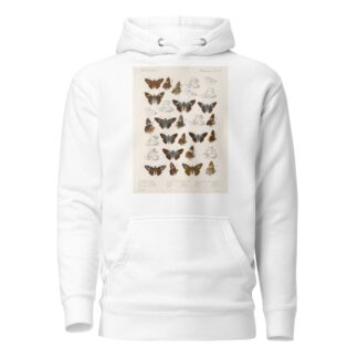 Insecta Lepidoptera-Rhopalocera Pl 106 by Frederick DuCane Godman Hoodie