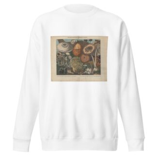 Atlas – Des champignons comestibles, suspects et vénéneux Pl.02 by Michel Etienne Descourtilz Sweatshirt