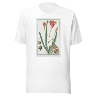 Lilio Asphodelus-pheniceus – Lilium rubrum – Asfodelo con il fior di Giglio – Lys Asphodele. by Giorgio Bonelli T-Shirt