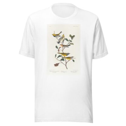 Black-throated green warbler. Blackburnian, W. Mourning warbler by John James Audubon T-Shirt