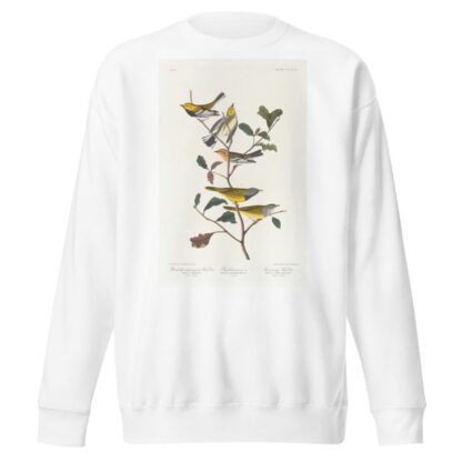 Black-throated green warbler. Blackburnian, W. Mourning warbler by John James Audubon Sweatshirt