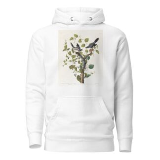 Loggerhead shrike by John James Audubon Hoodie