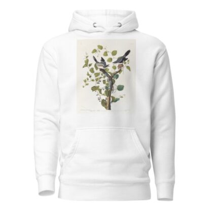 Loggerhead shrike by John James Audubon Hoodie