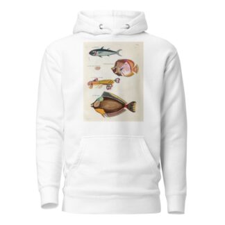 Poissons, ecrevisses et crabes, de diverses couleurs et figures extraordinaires.. Pl.023 by Louis Renard Hoodie