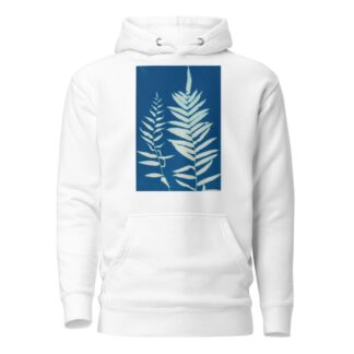Ferns of Huntington, Long Island Pl.35 by Ella J. C. Hurd Hoodie