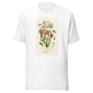 Rosy Everlasting Flower by Edward Step T-Shirt