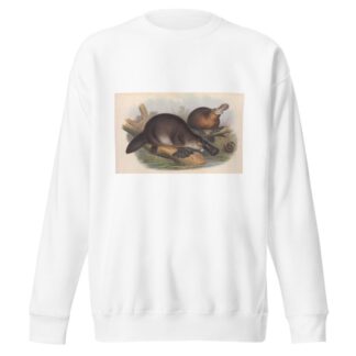 The mammals of Australia Pl.001 by John Gould Sweatshirt