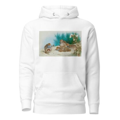 English Partridge With Gorse And Thistles by Archibald Thorburn Hoodie