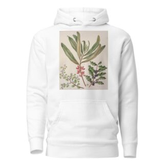 Divaricate Suttonia; Toro; Mapu by Sarah Featon Hoodie