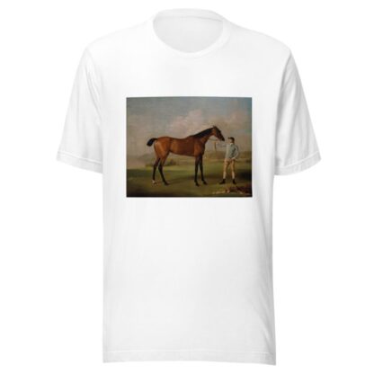 Molly Long-legs with her Jockey by George Stubbs T-Shirt