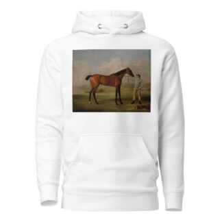 Molly Long-legs with her Jockey by George Stubbs Hoodie