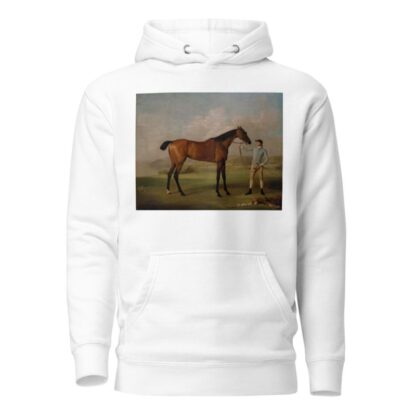 Molly Long-legs with her Jockey by George Stubbs Hoodie