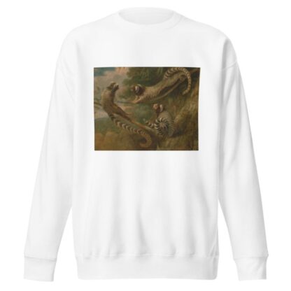 A Marmoset in Three Attitudes by George Garrard Sweatshirt