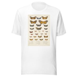 Insecta Lepidoptera-Heterocera Pl 012 by Frederick DuCane Godman T-Shirt