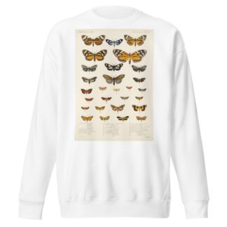 Insecta Lepidoptera-Heterocera Pl 012 by Frederick DuCane Godman Sweatshirt