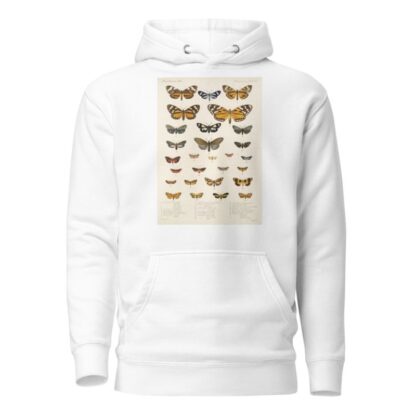 Insecta Lepidoptera-Heterocera Pl 012 by Frederick DuCane Godman Hoodie