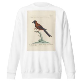 Ornithologia methodice digesta Pl.183 by Saverio Manetti Sweatshirt