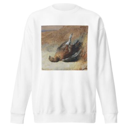 Study of a grouse by Archibald Thorburn Sweatshirt