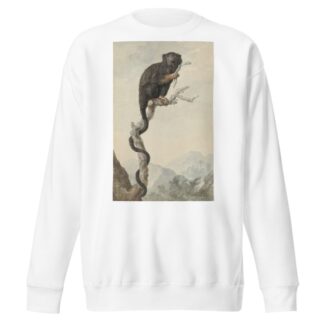 A Red-handed Tamarin by Jacob Perkois Sweatshirt