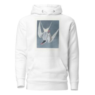 Great tern by John James Audubon Hoodie