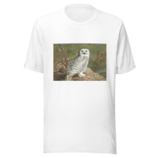 A Female Snowy Owl by Archibald Thorburn T-Shirt