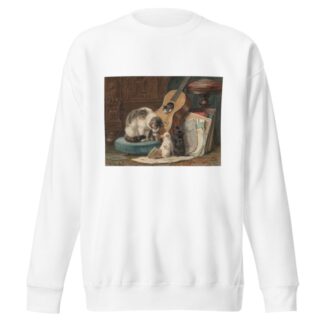 The Musicians by Henriëtte Ronner-Knip Sweatshirt
