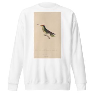 Histoire naturelle des oiseaux-mouches Pl.14 by René-Primevère Lesson Sweatshirt