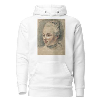 Three-Quarter View of the Head of a Girl, Turning to the Left by Johann Heinrich Tischbein the Younger Hoodie