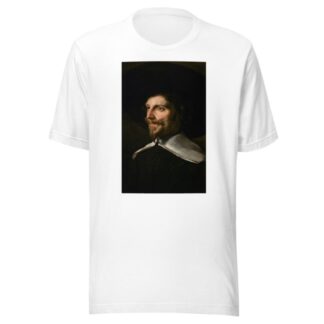 Portrait of a Man in a Hat by Abraham de Vries T-Shirt