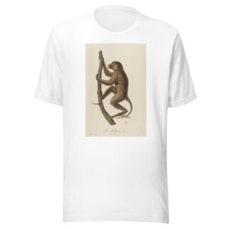 Le Papion, variété A by Jean-Baptiste Audebert T-Shirt