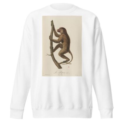 Le Papion, variété A by Jean-Baptiste Audebert Sweatshirt