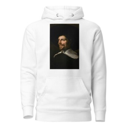 Portrait of a Man in a Hat by Abraham de Vries Hoodie