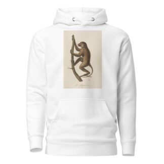 Le Papion, variété A by Jean-Baptiste Audebert Hoodie