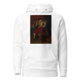 Cavalier Smoking by Adolphe-Alexandre Lesrel Hoodie