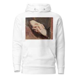 Study of the hands of Sigismund Augustus for the painting “Death of Barbara Radziwiłł” by Józef Simmler Hoodie