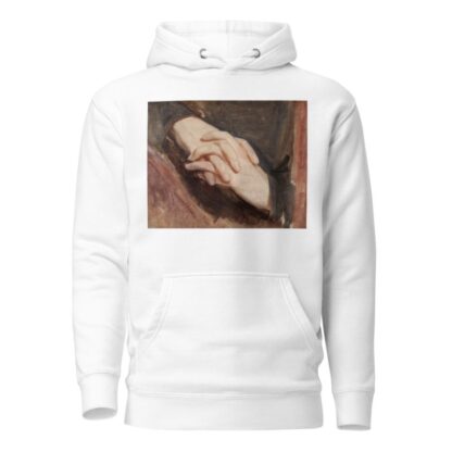 Study of the hands of Sigismund Augustus for the painting “Death of Barbara Radziwiłł” by Józef Simmler Hoodie