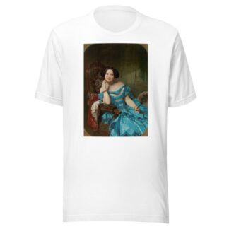 Amalia de Llano, a Spanish countess and author by Federico de Madrazo y Kuntz T-Shirt