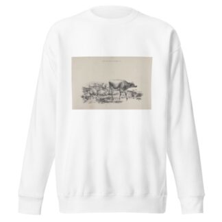 Thomas Sydney Cooper’s cattle subjects Pl.11 by Thomas Sidney Cooper Sweatshirt