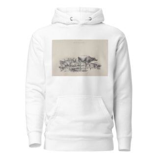 Thomas Sydney Cooper’s cattle subjects Pl.11 by Thomas Sidney Cooper Hoodie