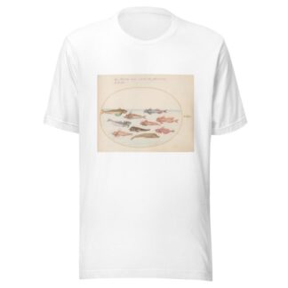 Plate 26; Gurnards, Dragonets, and Other Fish by Joris Hoefnagel T-Shirt