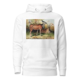 The Eland by Joseph Wolf Hoodie