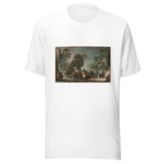 Soldiers Crossing A River by Francesco Simonini T-Shirt