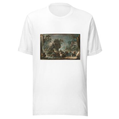 Soldiers Crossing A River by Francesco Simonini T-Shirt